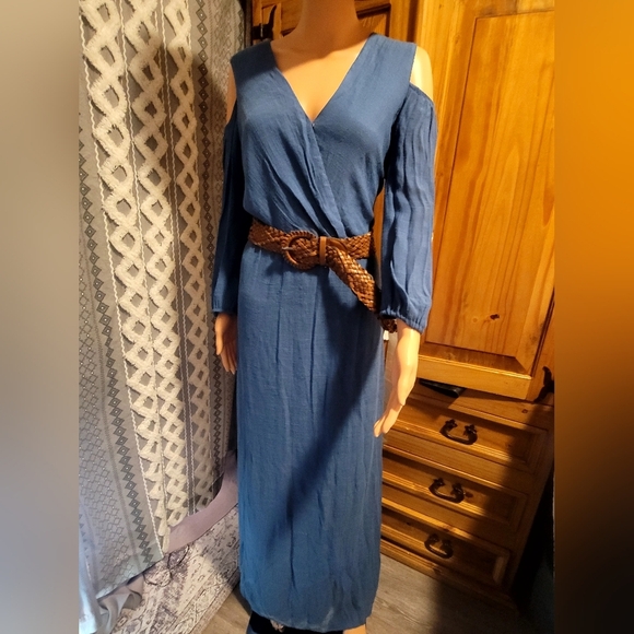AUW Flowy/Light Denim Dress - Picture 1 of 9